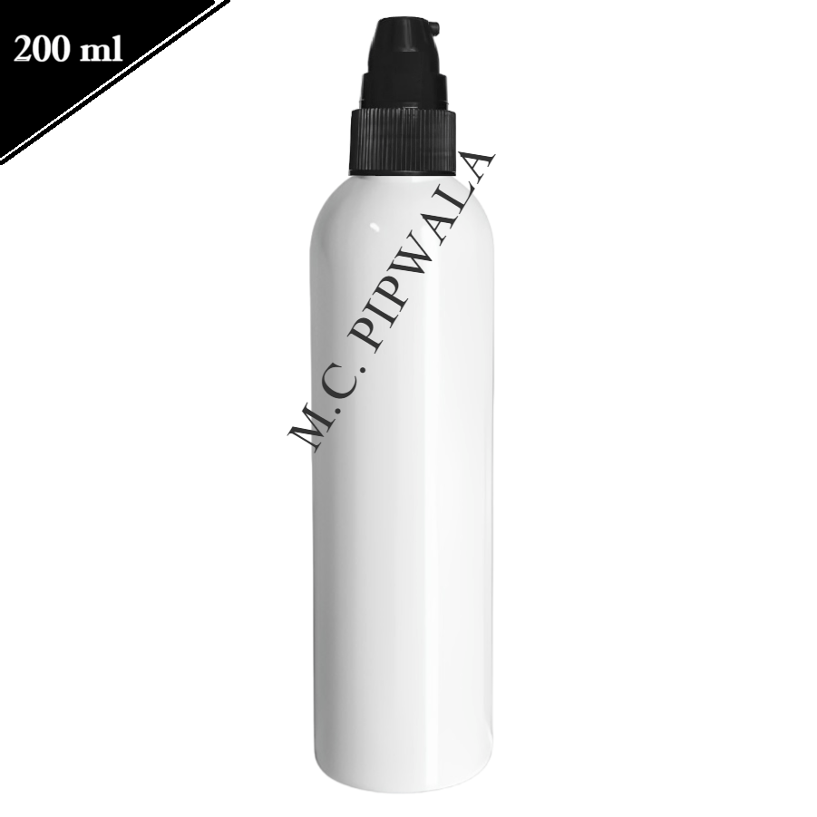 Milky White Bottle Ml Round Lotion Bottle Mcpipwala